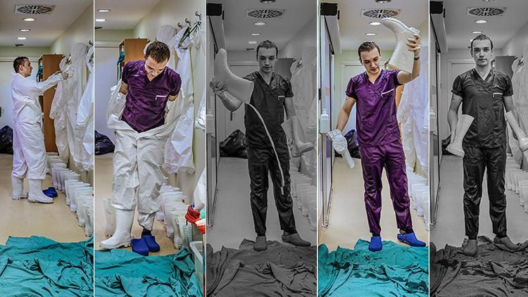 Koronavirüs salgınından inanılmaz kareler... O fotoğrafın hikayesini anlattı