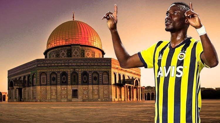 Fenerbahçeli futbolcu Mame Thiam: "Kalbim seninle Mescid-i Aksa"