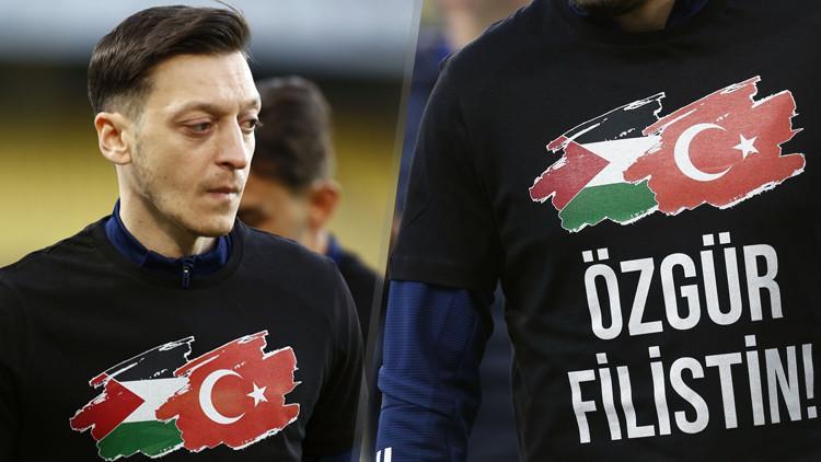 Fenerbahçeli futbolculardan Filistin'e destek