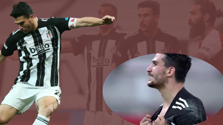 Beşiktaş-Fatih Karagümrük maçında Necip Uysal çılgına döndü! Formasını yırttı ve...
