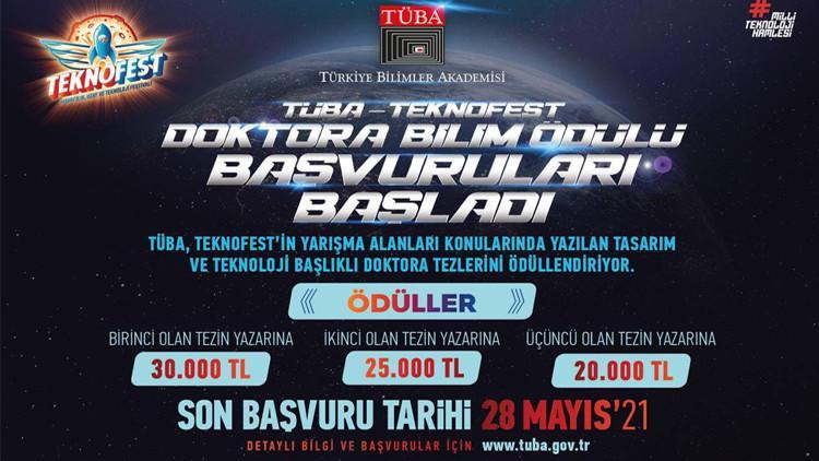Doktora Bilim Ödülleri rekorların festivali TEKNOFEST’te