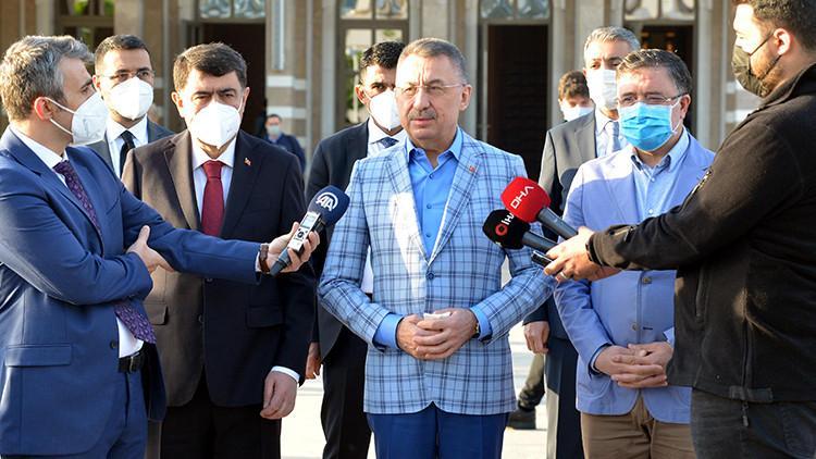 Cumhurbaşkanı Yardımcısı Fuat Oktay: İsrail devleti, tamamen bir terör devletine dönmüş durumdadır