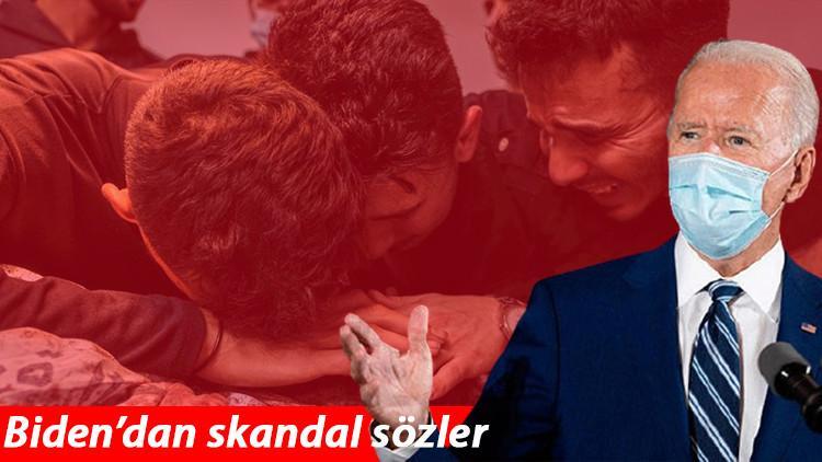 Biden'den skandal sözler! İsrail'i böyle savundu