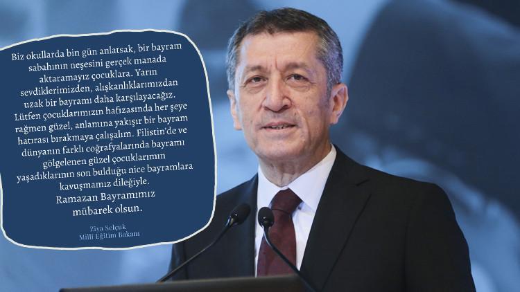 Bakan Selçuk'tan Ramazan Bayramı mesajı