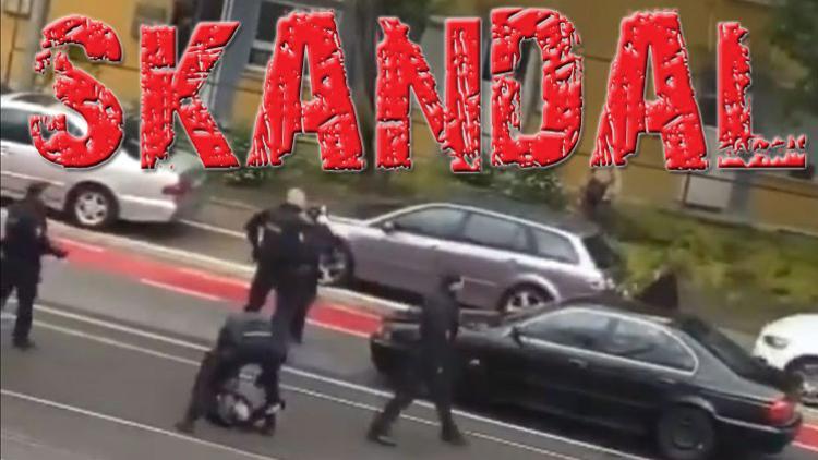 Alman polisi Türk vatandaşını darp etti! Böbrekleri zedelenmiş!