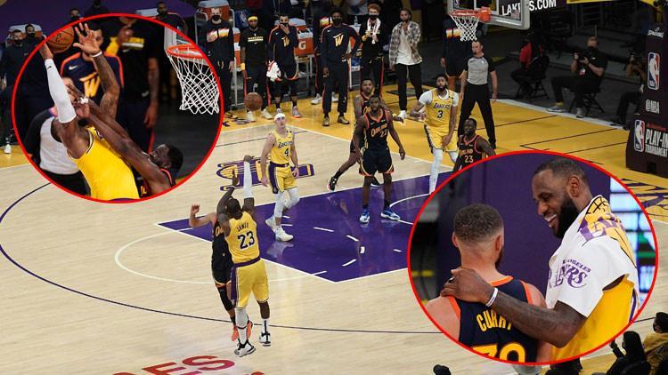 LeBron James, maç kazandıran üçlüğü bulanık görürken atmış! 'Üç tane çember görüyordum'