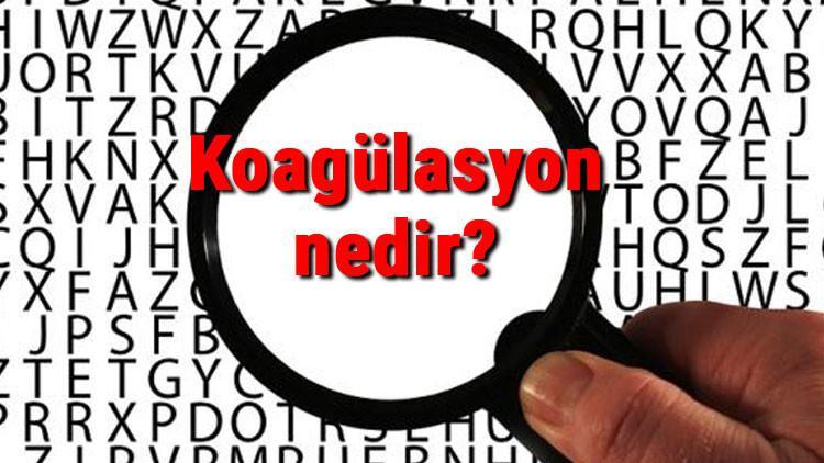 Koagülasyon nedir? Kimya ve tıpta koagülasyon tanımı