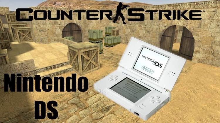 CS:GO hayranı bir oyuncu, oyunun Nintendo DS versiyonunu oluşturdu