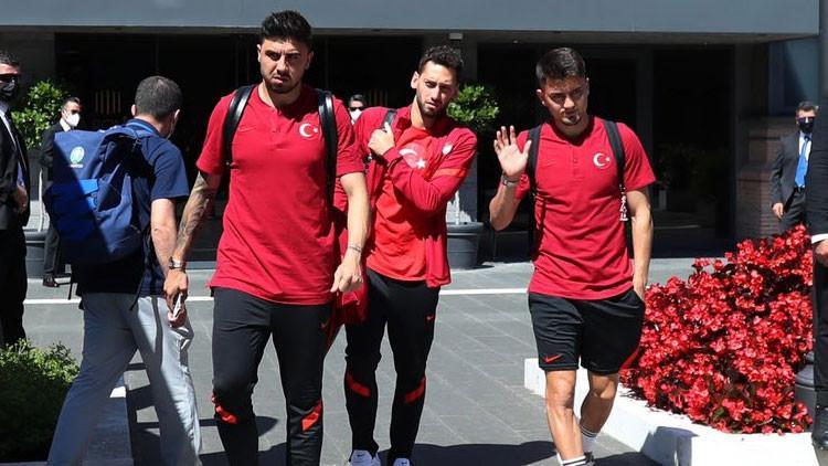 A Milli Takım Roma'dan ayrıldı!