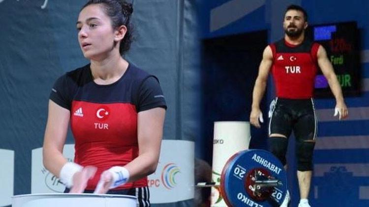 Milli halterciler Nuray Levent ve Ferdi Hardal, Tokyo Olimpiyatları'na kota kazandı