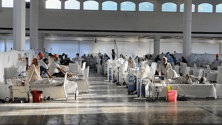 Hindistan'da Kovid-19 salgınında günlük vaka sayısı son 10 haftanın en düşük seviyesinde