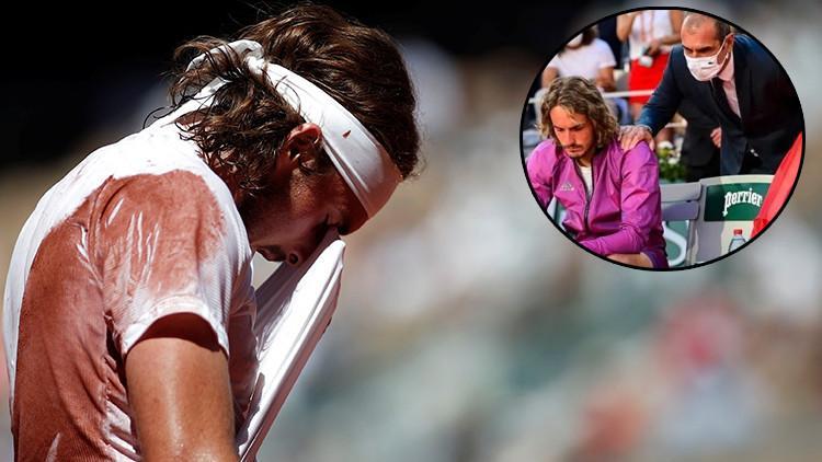 Stefanos Tsitsipas'ı yıkan haber! Dev finalden 5 dakika önce...