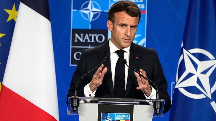 Macron, Cumhurbaşkanı Erdoğan ile yaptığı görüşmenin yatıştırıcı bir iklimde geçtiğini belirtti