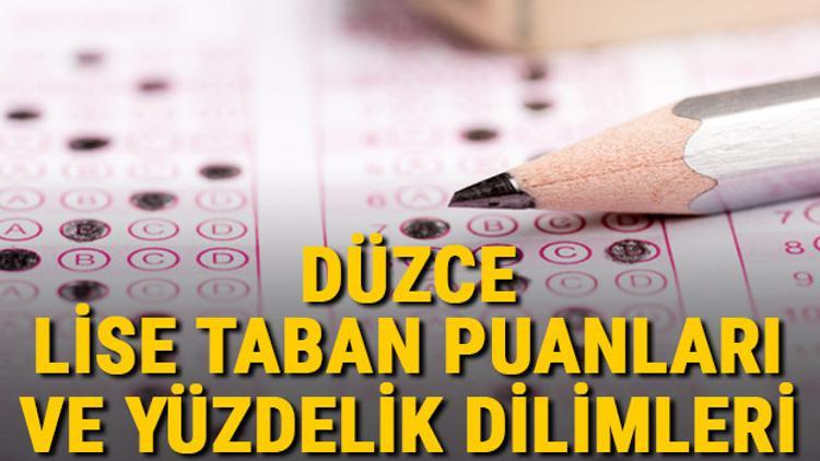 Düzce lise taban puanları 2021! Düzce Anadolu, İmam Hatip, Fen Lisesi LGS yüzdelik dilimleri ve taban puanları bilgileri