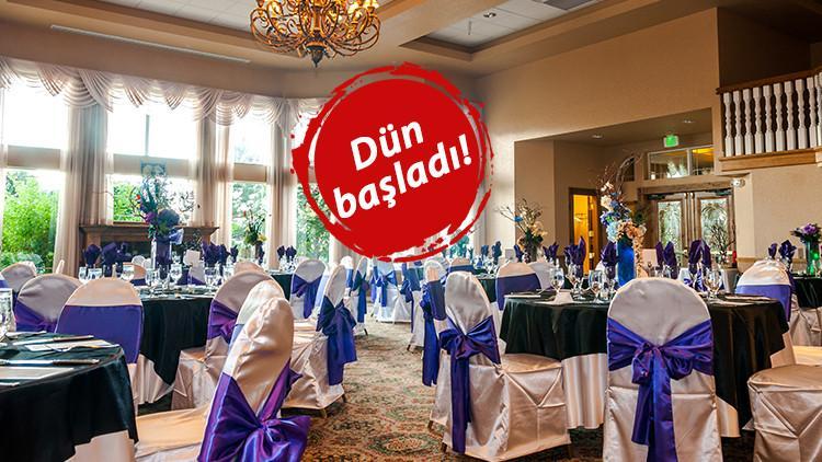 Düğünlerde yeni dönem fiyatlara da yansıyacak! Flaş zam açıklaması
