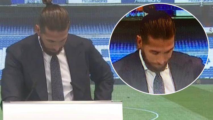 Son dakika: Real Madrid'e veda eden Sergio Ramos gözyaşlarını tutamadı