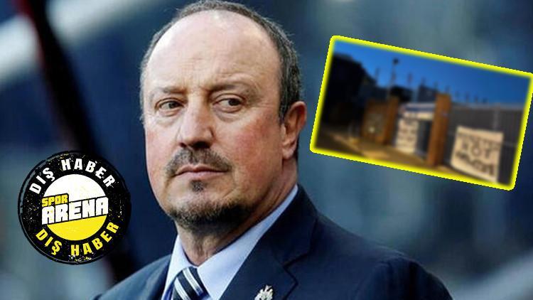 Son Dakika: Fenerbahçe'nin ilgilendiği Rafael Benitez'e büyük şok! Küfürlü protesto...