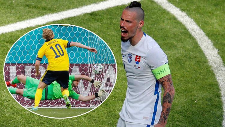 İsveç 1-0 Slovakya (EURO 2020 maç özeti)