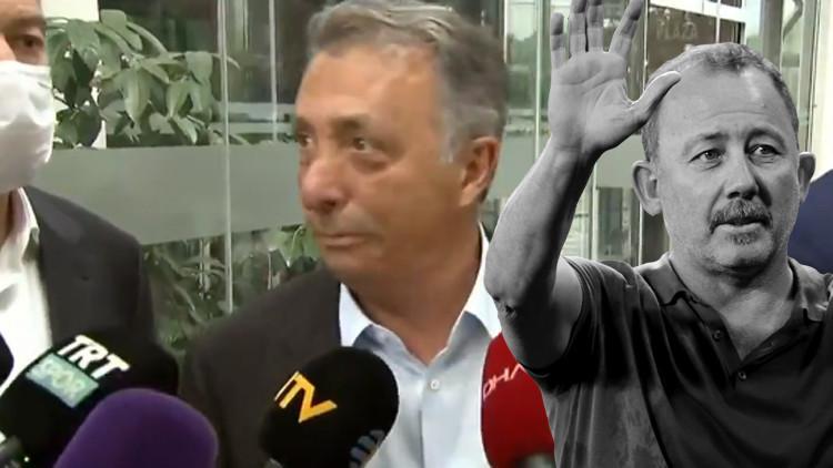 Son dakika Beşiktaş haberi... Ahmet Nur Çebi'den flaş tavır! Sergen Yalçın sorusu sonrası...