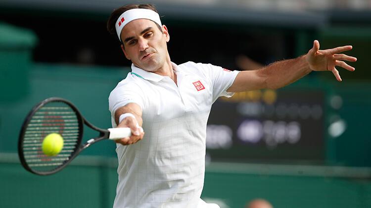 Wimbledonda tek erkeklerde Medvedev, Federer, Berrettini üçüncü tura çıktı