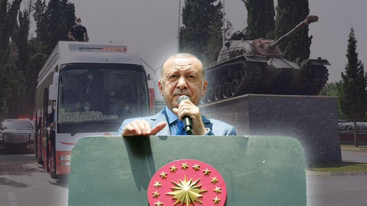 Erdoğan’dan Tank Palet Fabrikası mesajı: Tapusu devlette, öyle de kalacak