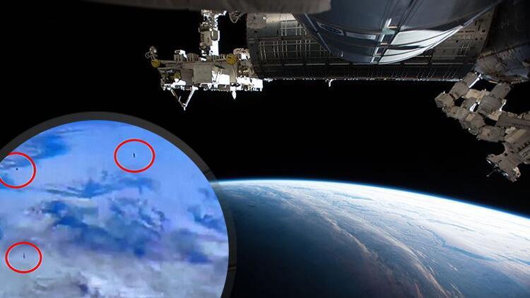NASA canlı yayınında şoke eden görüntüler... UFO paniği!
