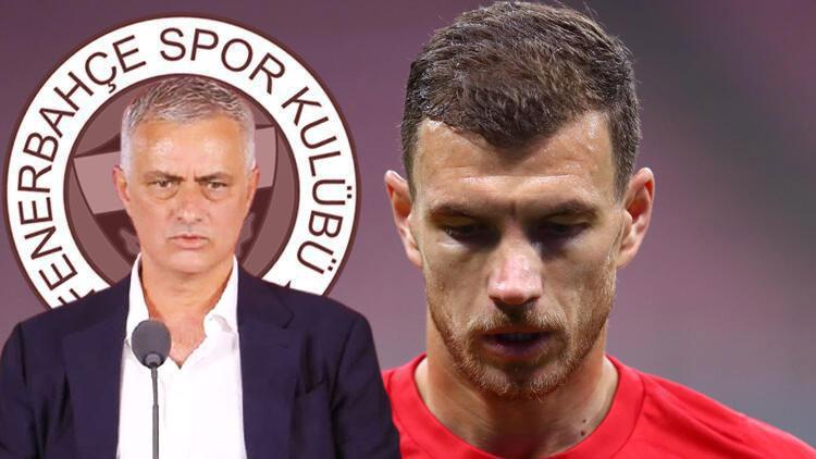 Fenerbahçe ve Beşiktaş'ın transfer gündemindeki Dzeko için Mourinho'dan açıklama! "Takımın iç meselesi..."