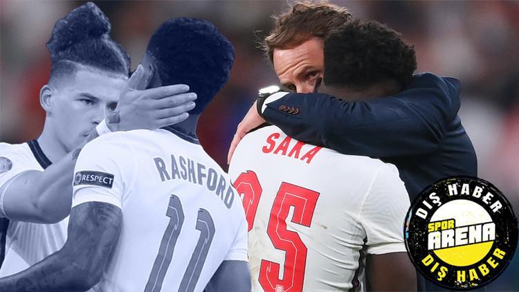 Son Dakika: İngiltere'yi sarsan ırkçılık skandalı! Saka, Rashford ve Sancho penaltıları kaçırınca...