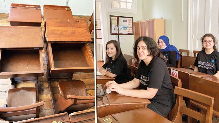 Tarihi sıralar boş kaldı