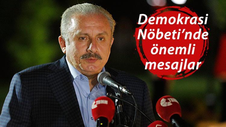 Son dakika: TBMM Başkanı Şentop: 'Bundan sonra kimse gayrimeşru yollarla millet iradesini gasp etmeye kalkamayacak'