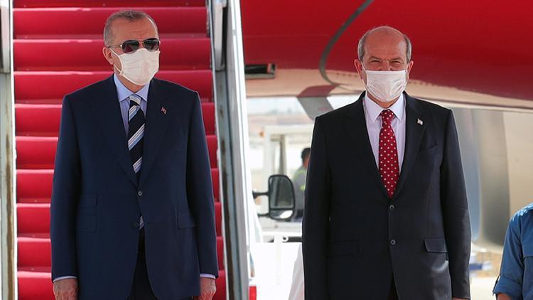 Son dakika: Cumhurbaşkanı Erdoğan KKTC'de