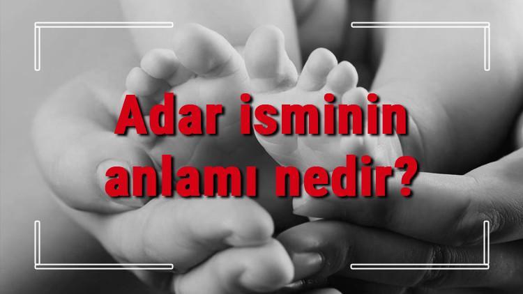 Adar isminin anlamı nedir? Adar ne demek? Adar adının özellikleri, analizi ve kökeni
