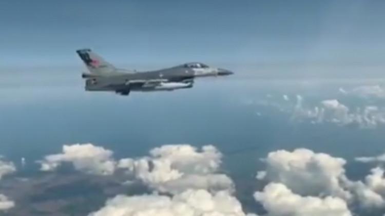 Türkiye'ye ait F-16'lar, Polonya'da ilk alarm reaksiyon görevi gerçekleştirdi