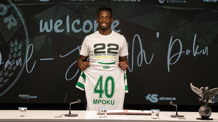 Konyaspor, Demokratik Kongolu milli futbolcu Mpoku'yu transfer etti