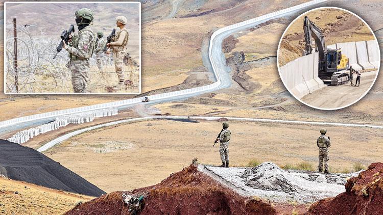 İşte Erdoğanın bahsettiği duvar: Tam 1040 kilometre göç seddi