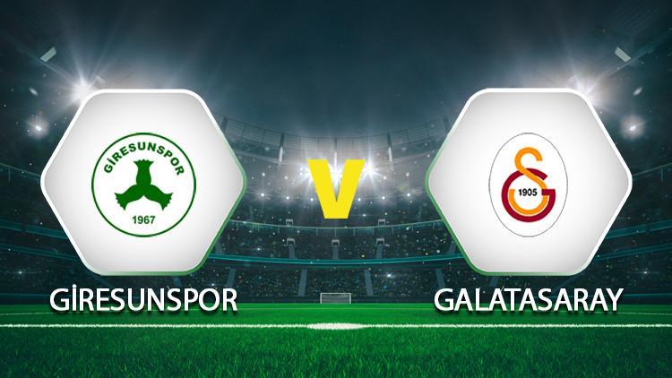 Hürriyet: Giresunspor Galatasaray maçı saat kaçta, hangi kanalda? İşte karşılaşma öncesi muhtemel 11'ler