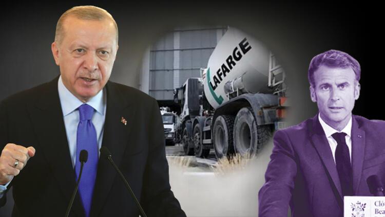 Erdoğan’dan ‘Lafarge’ açıklaması: Macron’a da söylemiştim