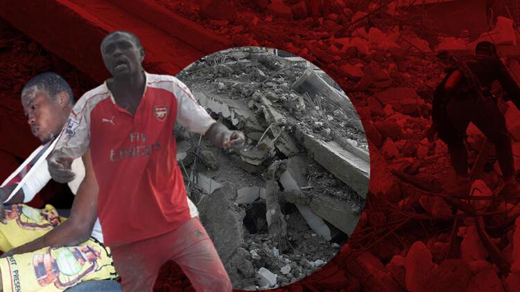 Nijeryada 22 katlı bina çöktü... Zaman daralıyor: Enkazda can pazarı