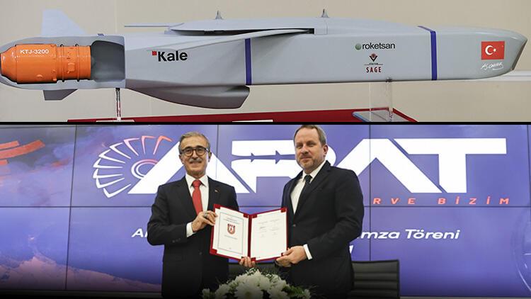 Türkiyenin yeni turbojet motoru ARAT için imzalar atıldı