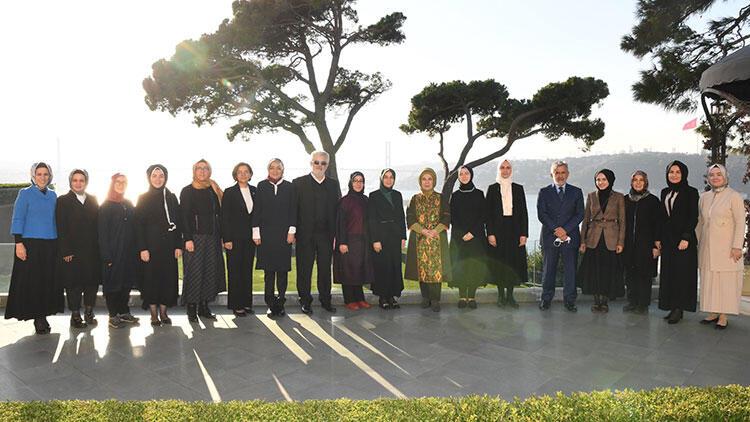 Emine Erdoğan, Şule Yüksel Şenler Vakfı Yönetim Kurulu üyeleriyle buluştu