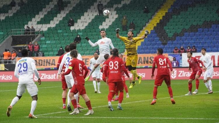 Çaykur Rizespor Türkiye Kupasına veda etti Ankaraspor tur atladı