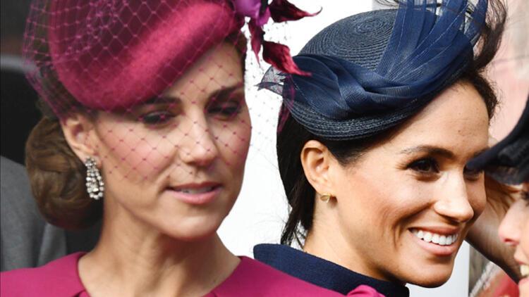 Kate Middleton ve Meghan Markle düğünden günler önce birbirlerine girmişler: Sarayda elti kavgası