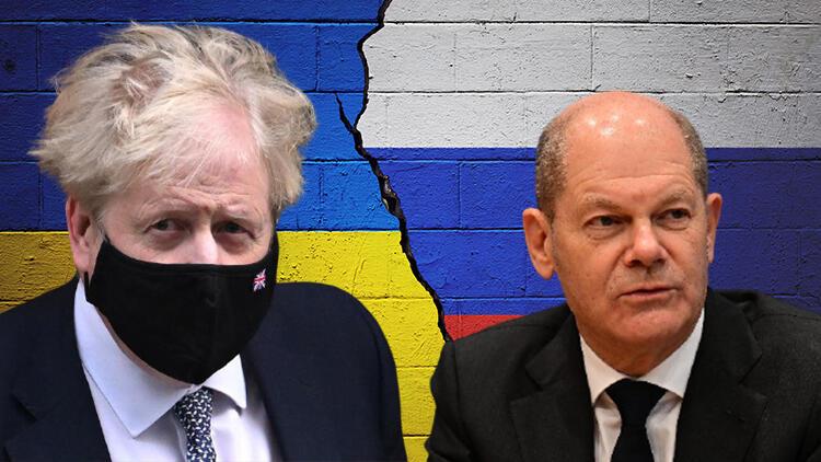 Almanya ve İngiltereden Ukrayna görüşmesi