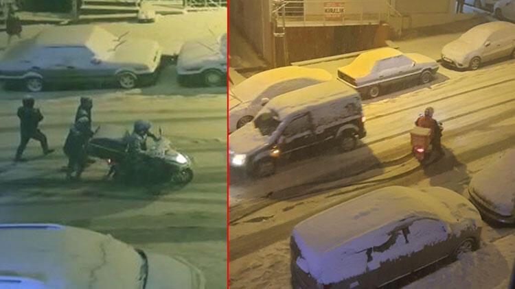 Son dakika: Vali Yerlikaya duyurdu İstanbulda kar nedeniyle kurye ve motosiklet yasağı