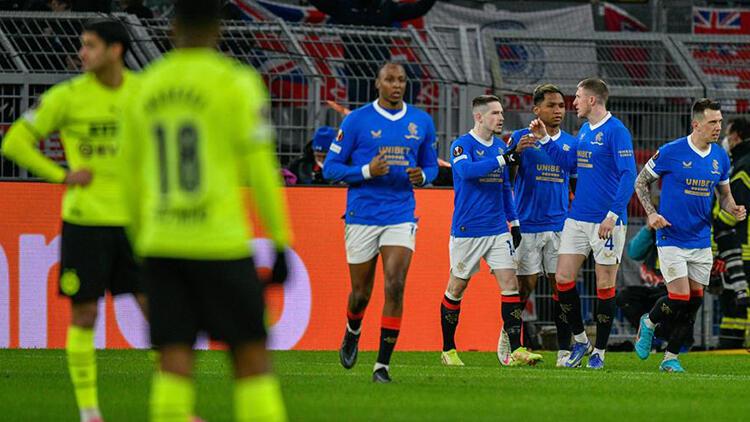 UEFA Avrupa Ligi son 16 turunda ilk maçlar oynandı Gecenin sürprizi Rangerstan
