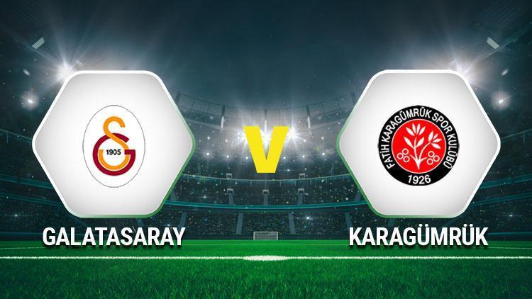Hürriyet: Galatasaray Karagümrük maçı saat kaçta, hangi kanalda İşte muhtemel maç kadrosu