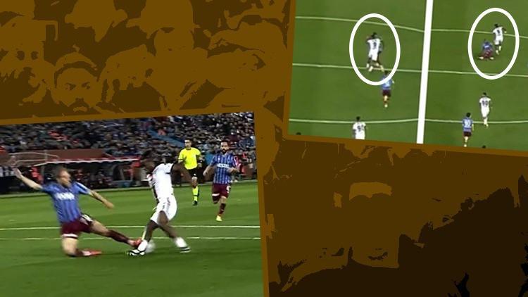 Hürriyet: Trabzonspor-Beşiktaş maçında çok konuşulan karar Hakem devam kararı verdi, taraftarlar paylaştı