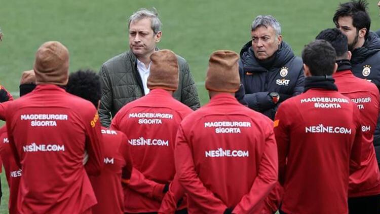 Galatasarayda Burak Elmasın takıma inancı tam: Sizlere inanıyorum, başarılı olacaksınız