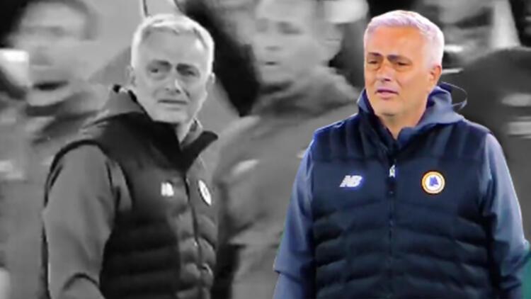 Son Dakika: Jose Mourinho tarihte bir ilki başardı Son düdükle hüngür hüngür ağladı...