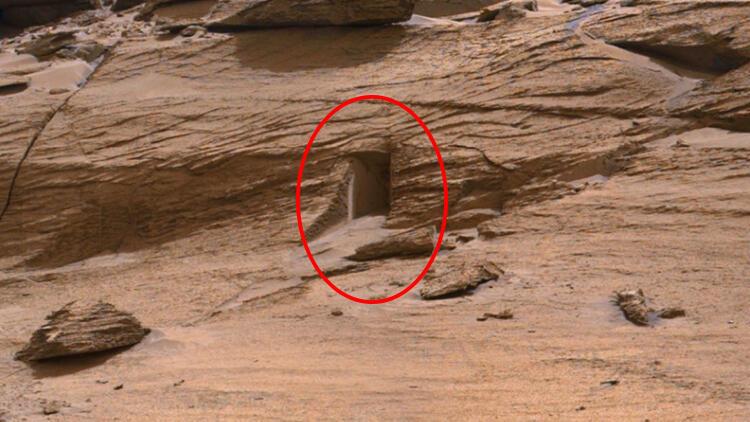 NASA paylaştı, yer yerinden oynadı Mars’taki ‘kapı’ görüntüsünün ardındaki gerçek